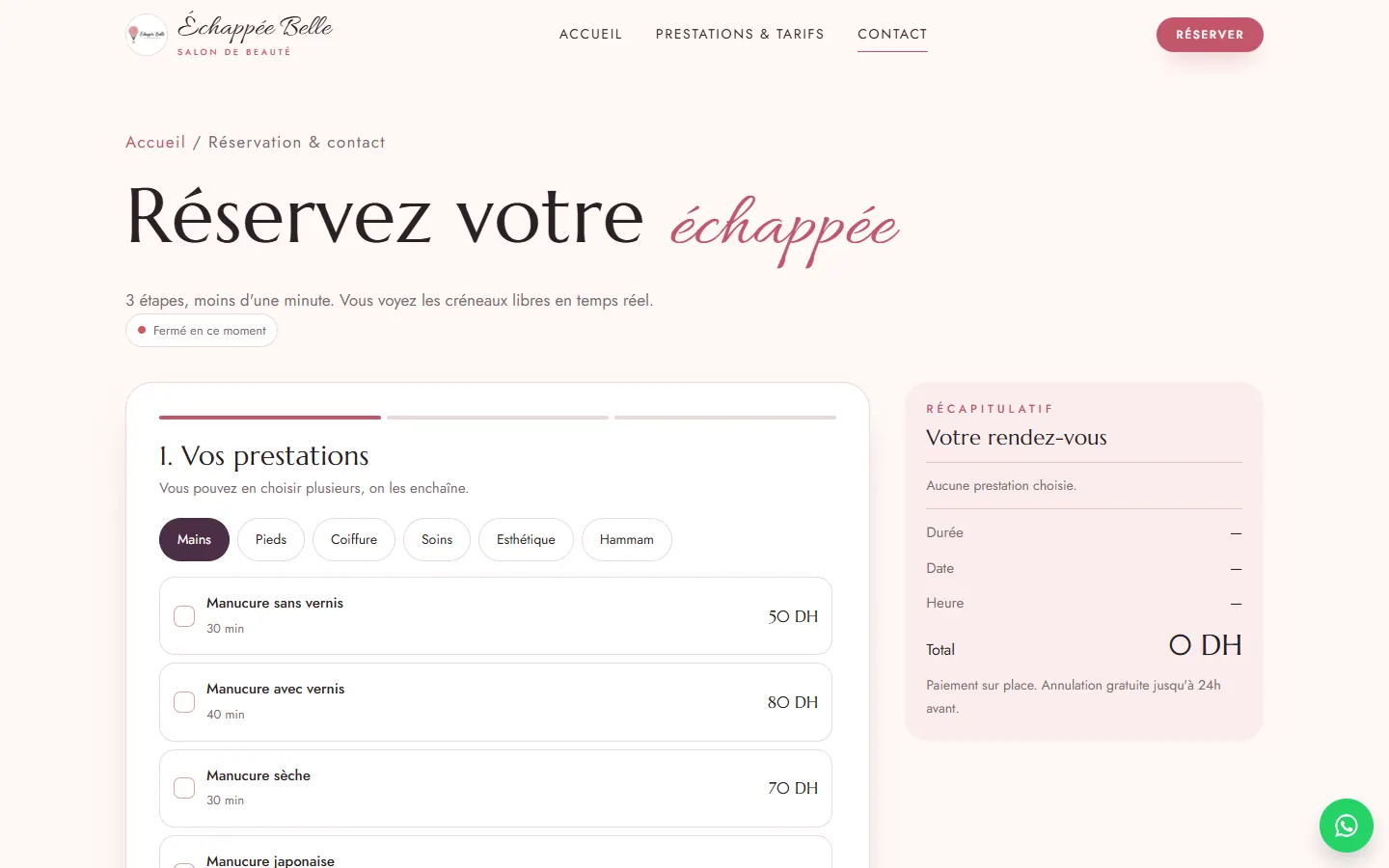 Échappée Belle — capture